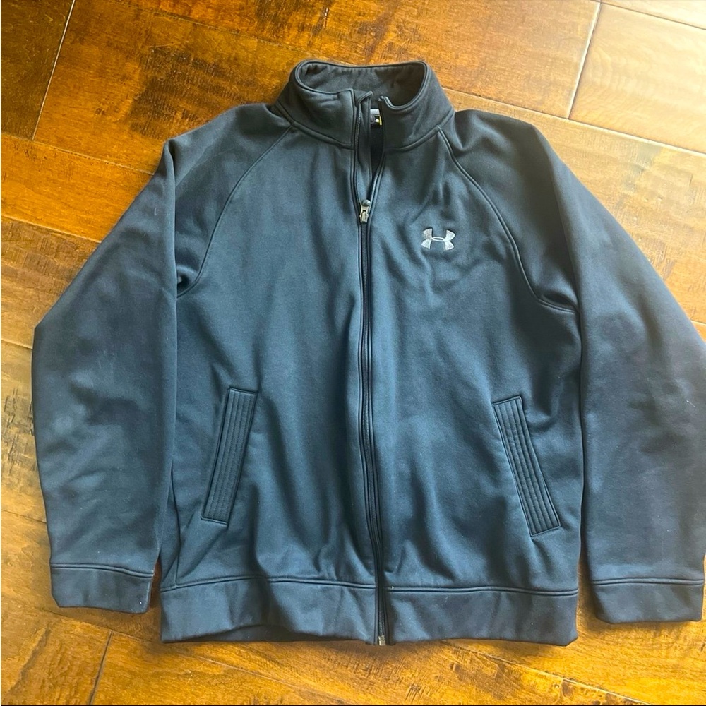 Under Armour Black Fleece Zip Up